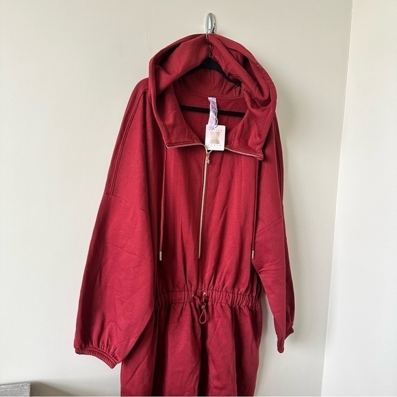 Savage Fenty-Xssential Cinched Oversized Hooded Jumpsuit (Size:Large/US-14-16) - Picture 6 of 14